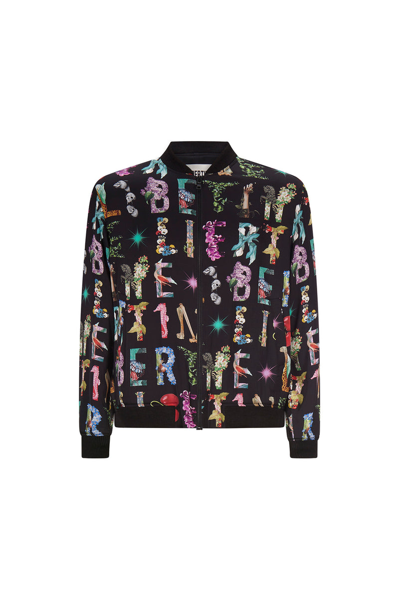 'DECO LETTERS' MEN'S BOMBER JACKET - - Libertine
