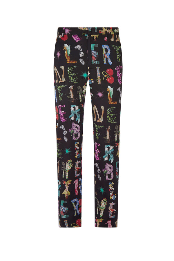 'DECO LETTERS' TROUSER - - Libertine