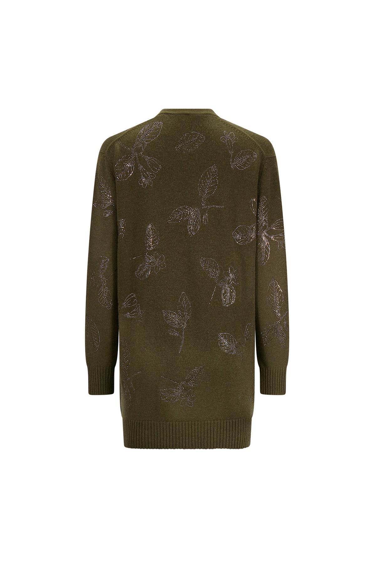 'GOLDEN LEAVES' OVERSIZED CARDIGAN - - Libertine