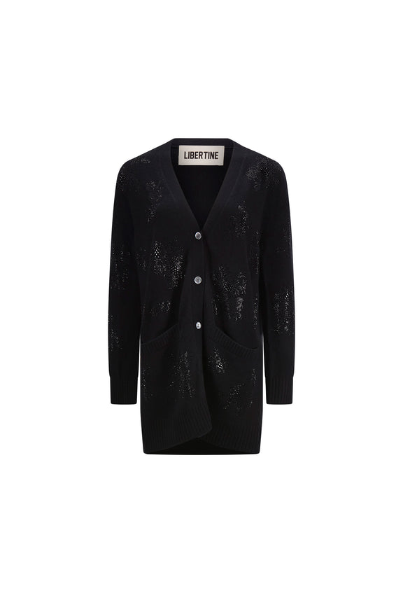 'GOTHIC GARDEN' OVERSIZED CARDIGAN -  - Libertine