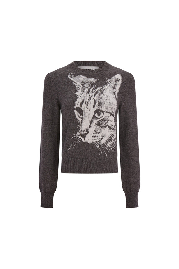 'CAT PEOPLE' SHRUNKEN PULLOVER -  - Libertine