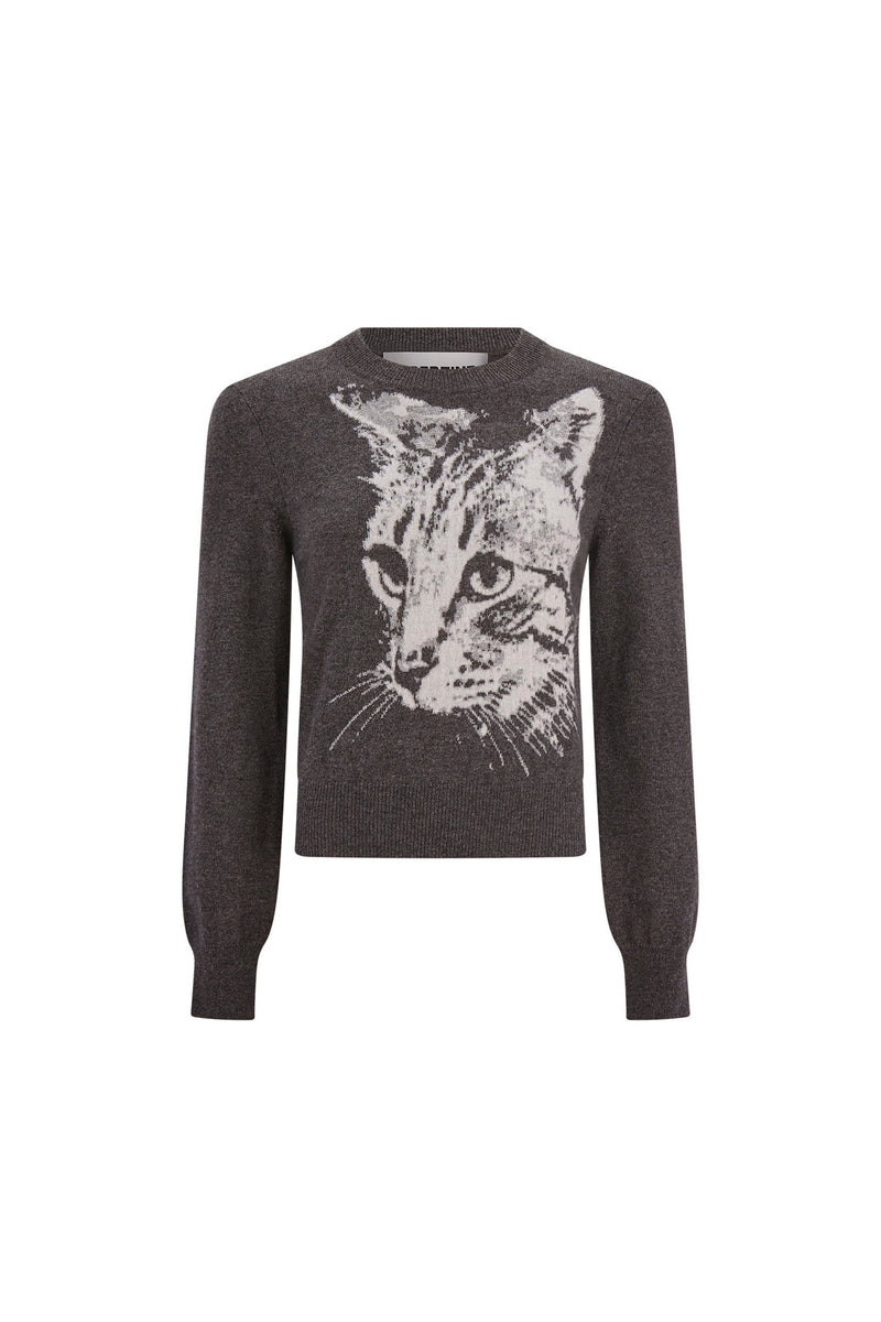 'CAT PEOPLE' SHRUNKEN PULLOVER - - Libertine