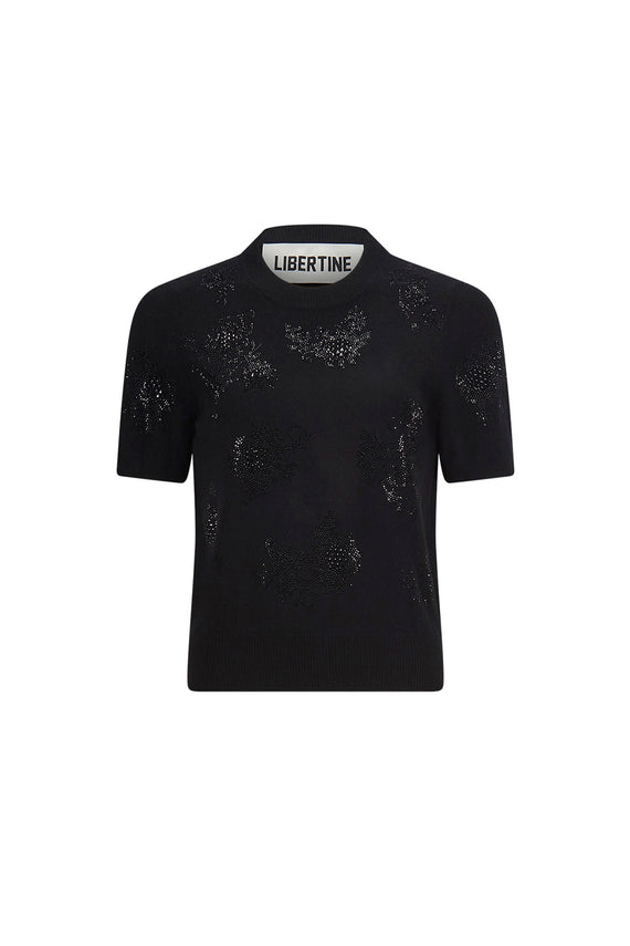 'GOTHIC GARDEN' SHORT SLEEVE PULLOVER - - Libertine - Main image