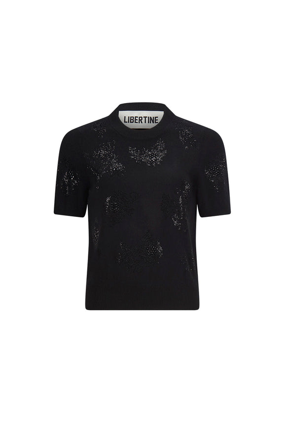 'GOTHIC GARDEN' SHORT SLEEVE PULLOVER - - Libertine