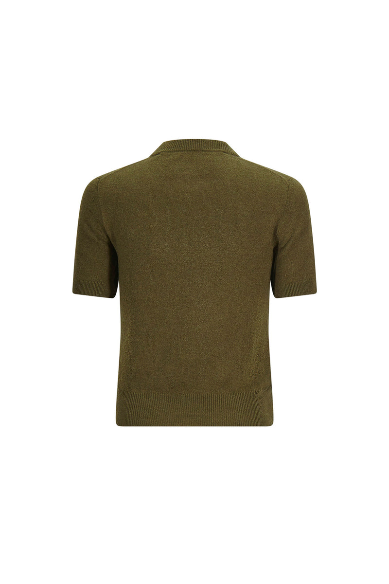 'PANSIES' SHORT SLEEVE PULLOVER - - Libertine