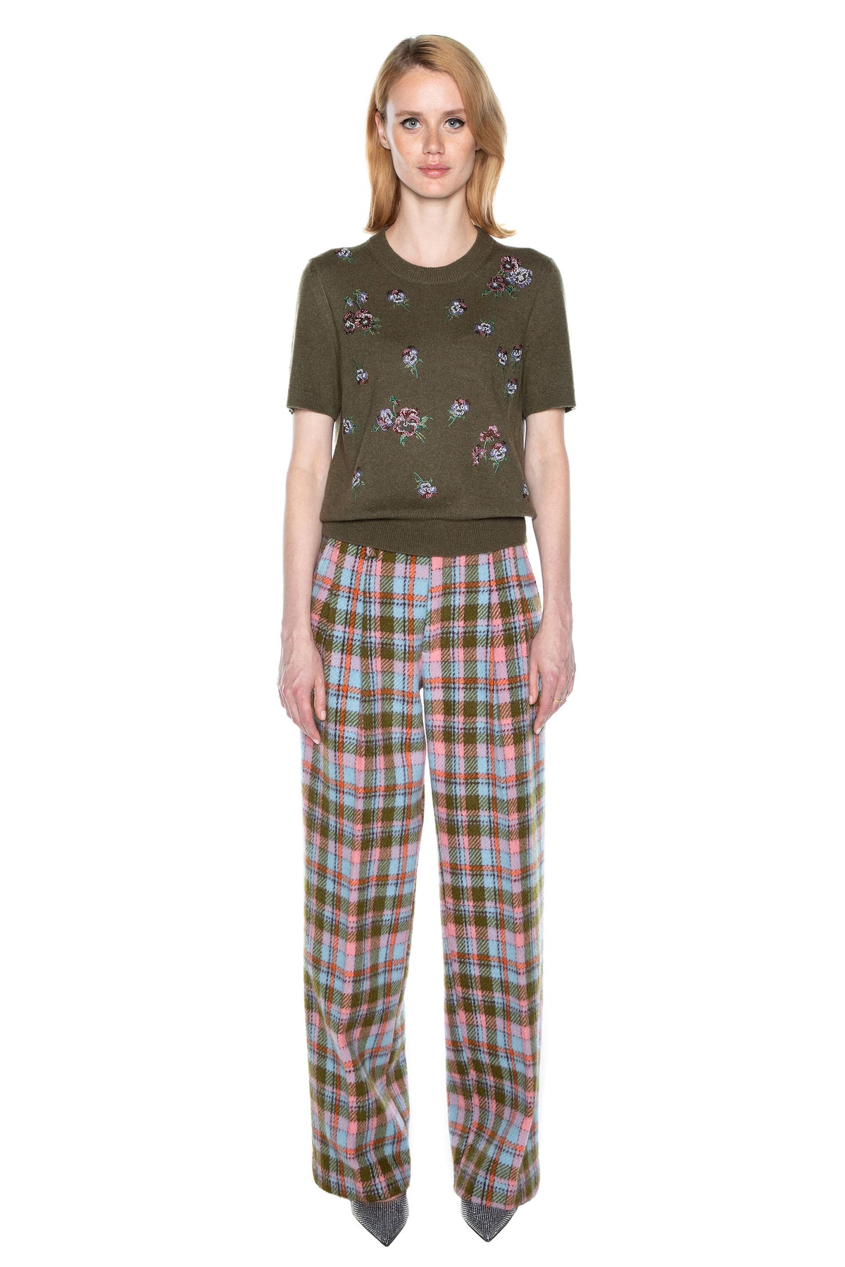 'PANSIES' SHORT SLEEVE PULLOVER -  - Libertine