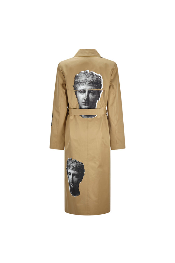 'CUPID AND PSYCHE' LONG LEAN TRENCH -  - Libertine