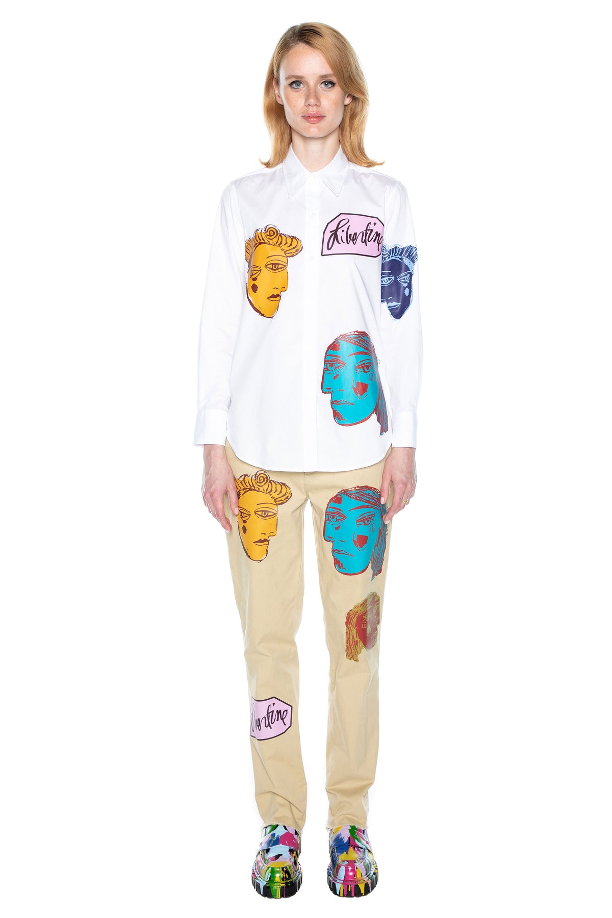 'ARLES FACES' CHINOS -  - Libertine