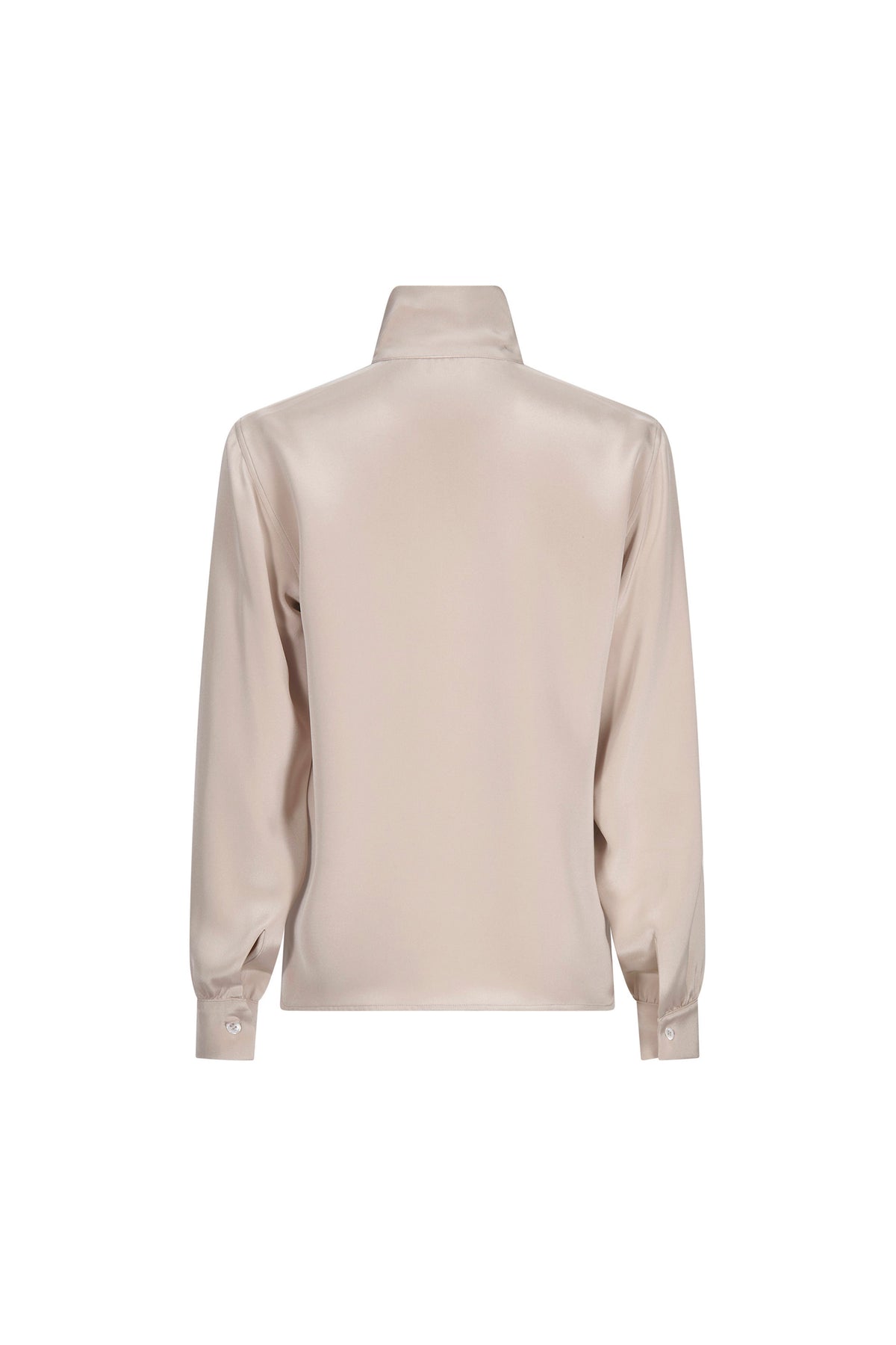 'FAWN' SLIM KEITH TIE BLOUSE - - Libertine
