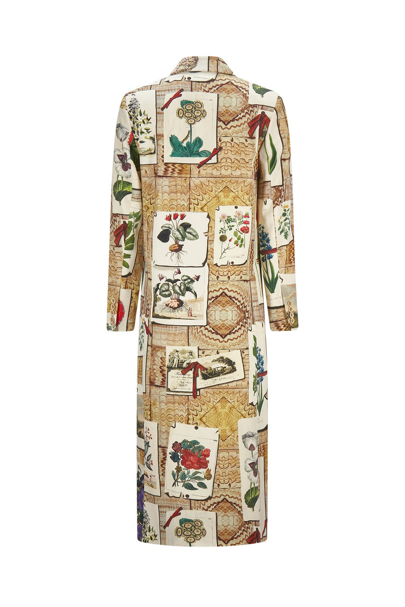 'COLEFAX' MIDI LENGTH DOUBLE BREASTED COAT - COATS - Libertine
