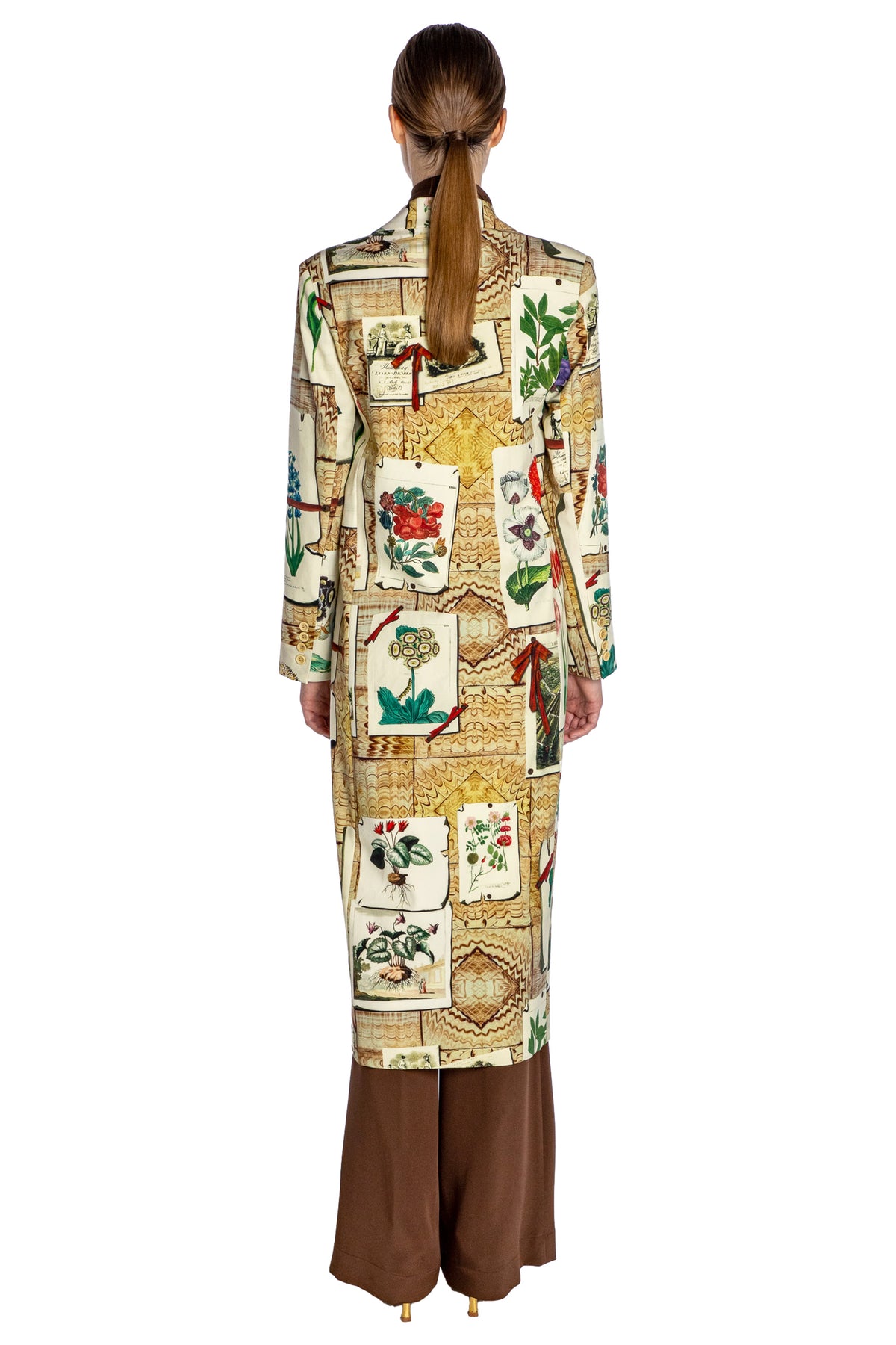 'COLEFAX' MIDI LENGTH DOUBLE BREASTED COAT - COATS - Libertine
