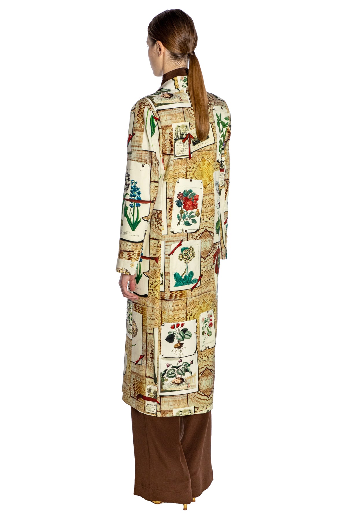 'COLEFAX' MIDI LENGTH DOUBLE BREASTED COAT - COATS - Libertine