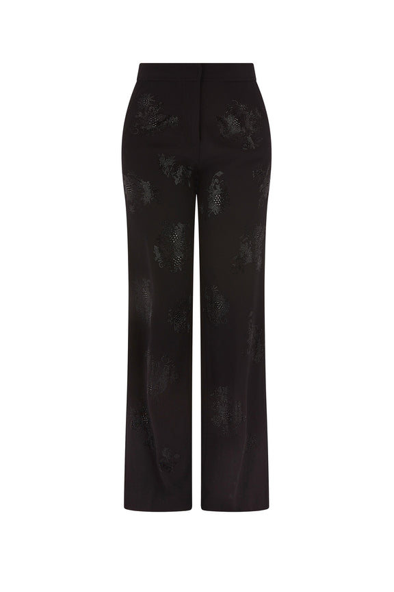'GOTHIC GARDEN' WIDE LEG PANTS - - Libertine