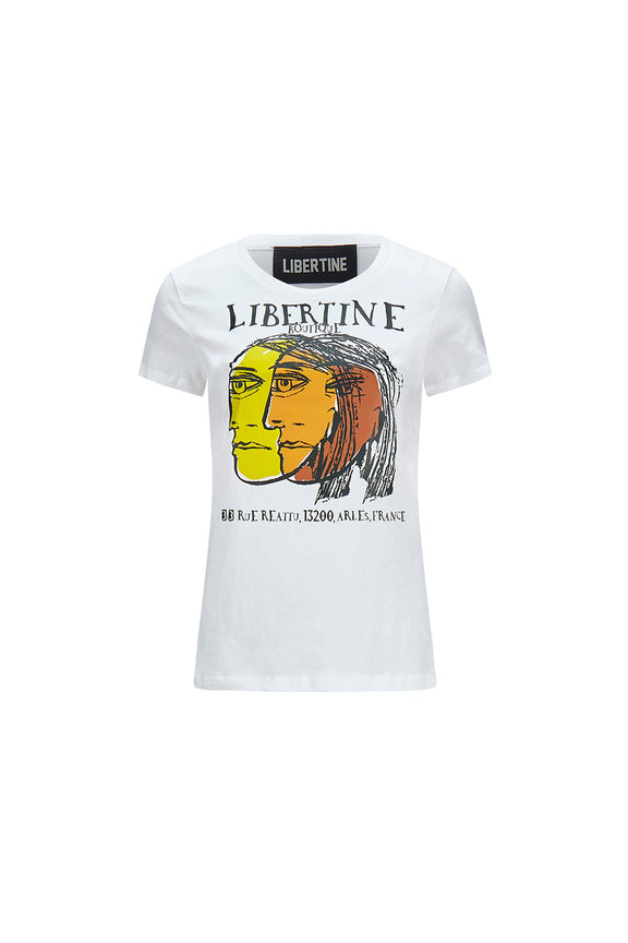 'ARLES FACES' T SHIRT - - Libertine