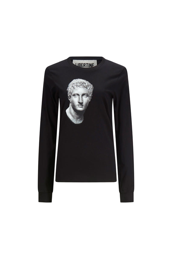 'CUPID AND PSYCHE' LONG SLEEVE T SHIRT - - Libertine - Main image