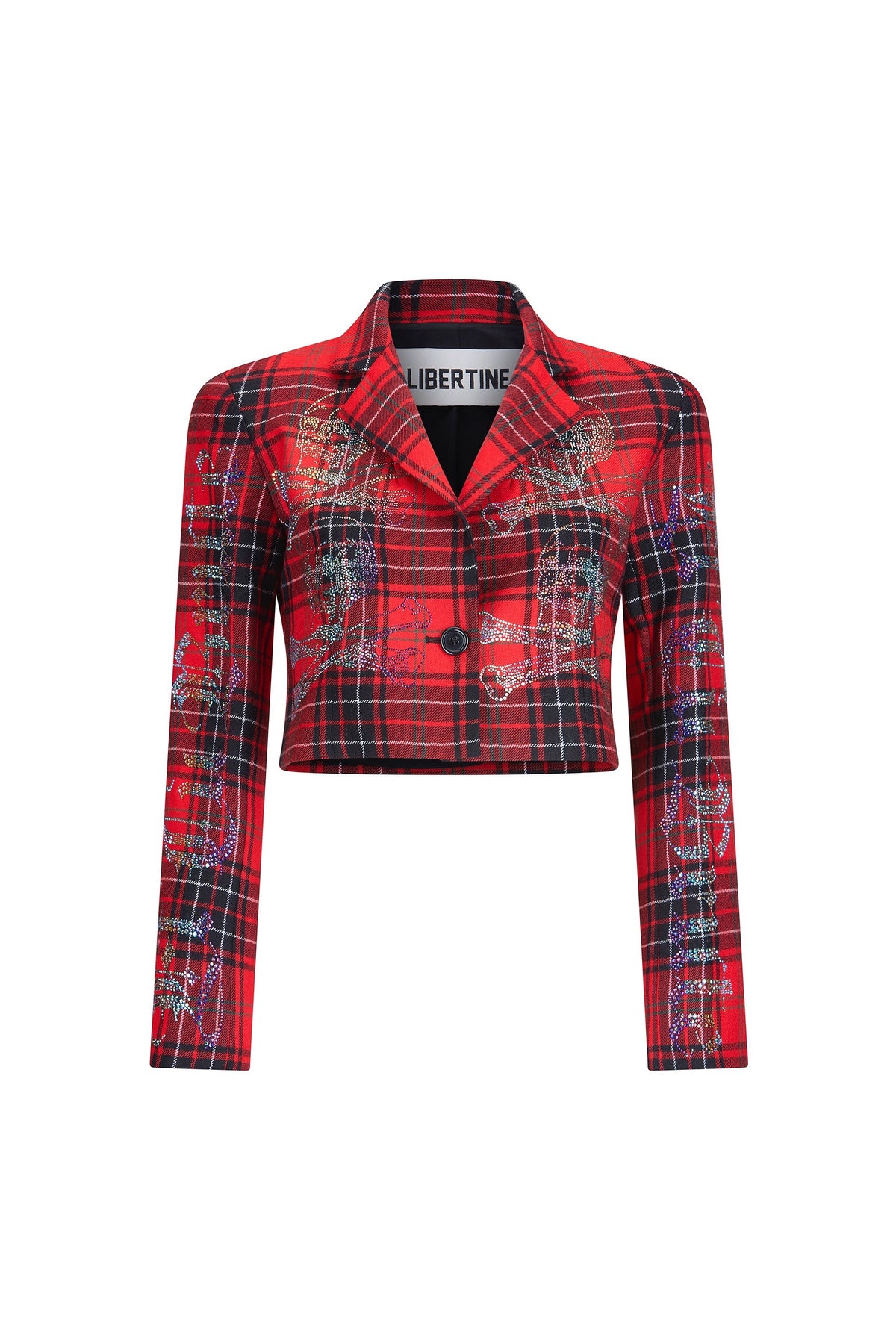 'SKULL N BONES' MARGARET JACKET - - Libertine