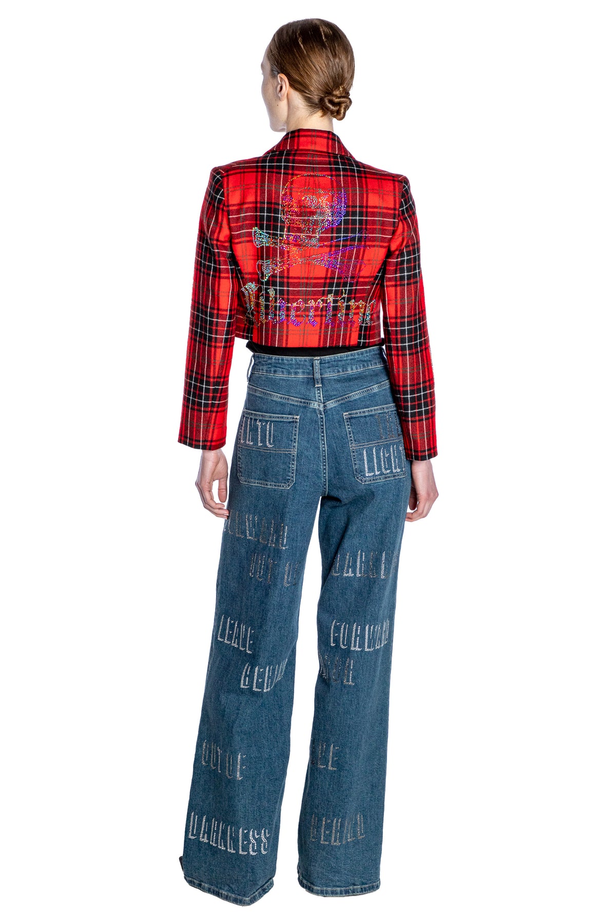 'SKULL N BONES' MARGARET JACKET - - Libertine