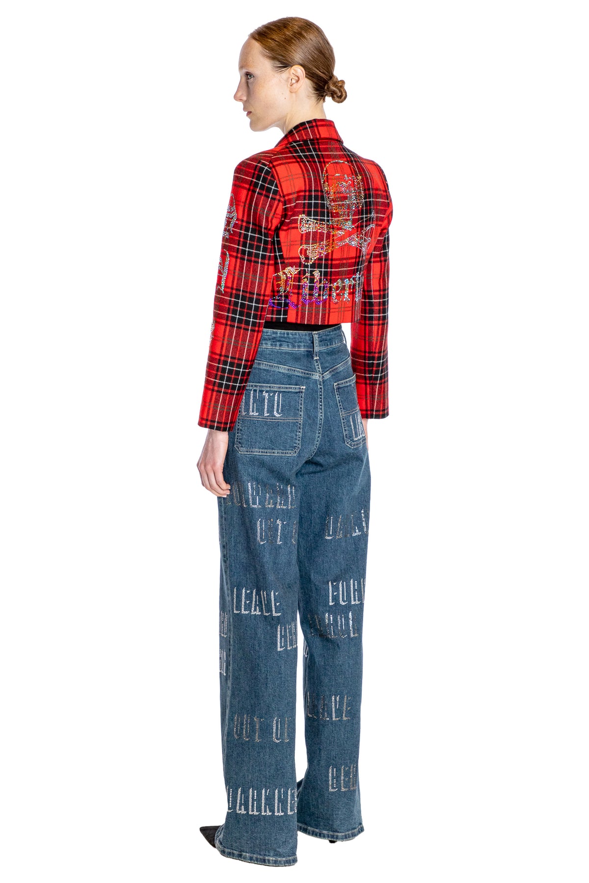 'SKULL N BONES' MARGARET JACKET - - Libertine