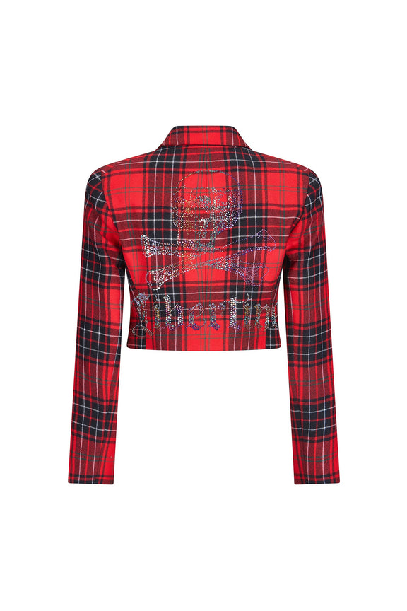 'SKULL N BONES' MARGARET JACKET - - Libertine