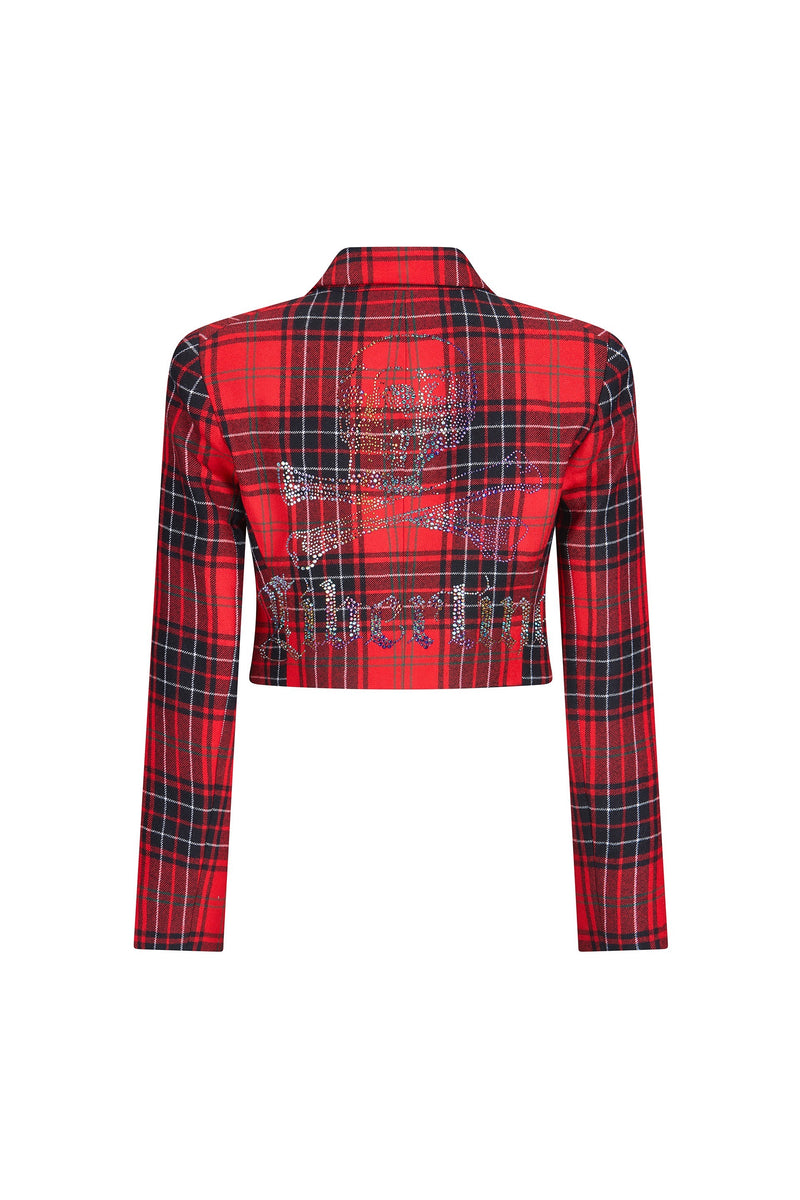 'SKULL N BONES' MARGARET JACKET - - Libertine