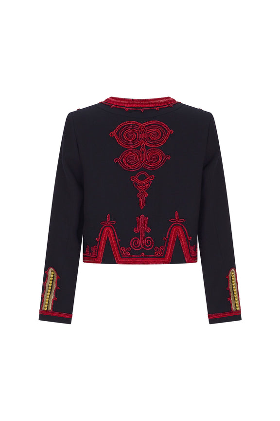 'ZOUAVES' EMBELLISHED CATHERINE JACKET - - Libertine