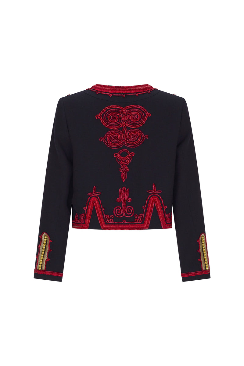 'ZOUAVES' EMBELLISHED CATHERINE JACKET - - Libertine