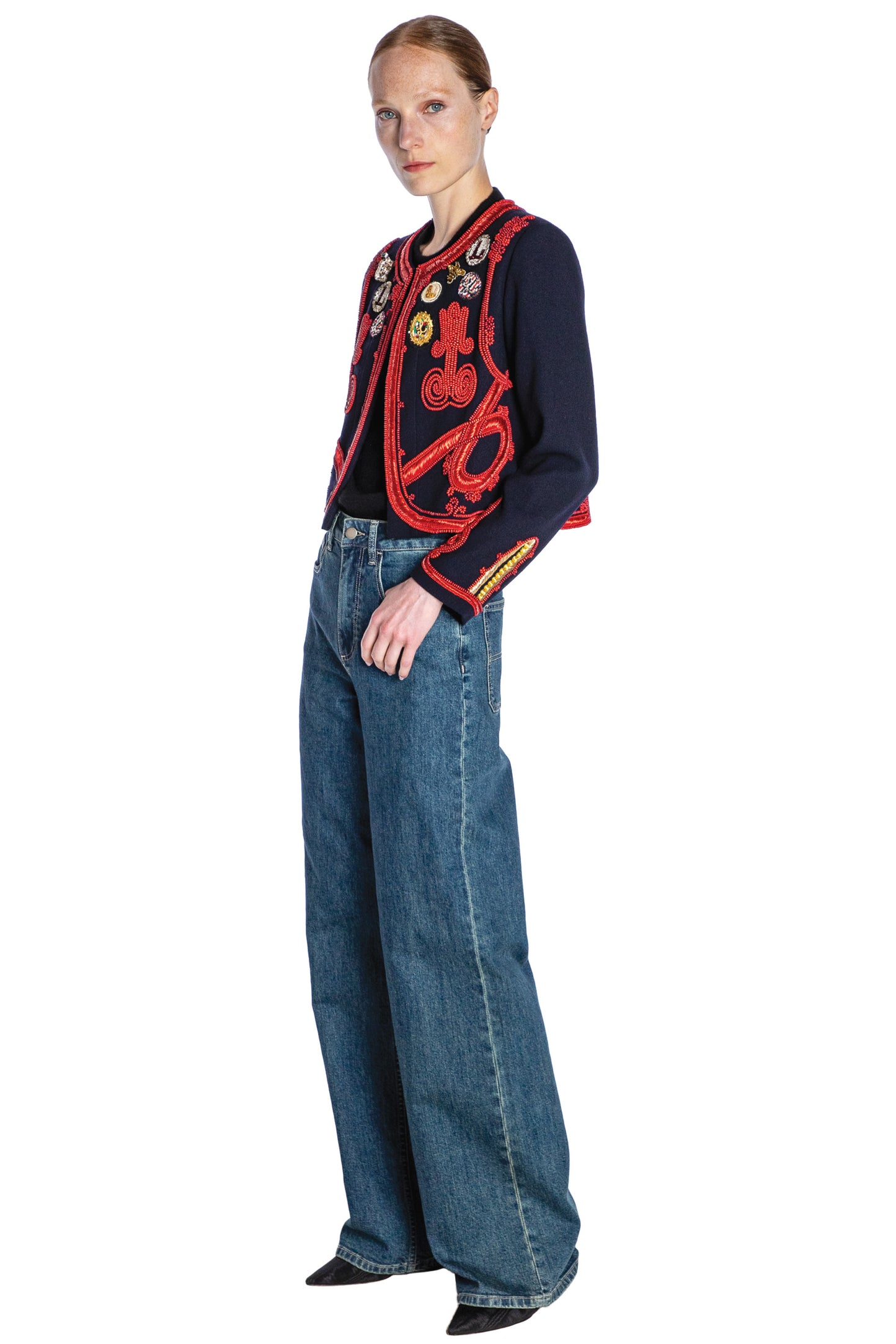 'ZOUAVES' EMBELLISHED CATHERINE JACKET - - Libertine