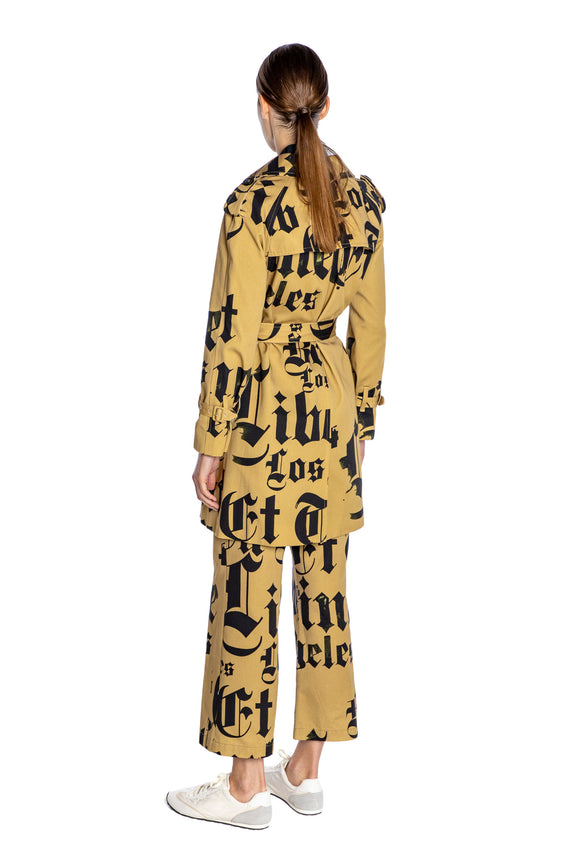 'LIBERTINE GOTHIC' TRENCH COAT - - Libertine