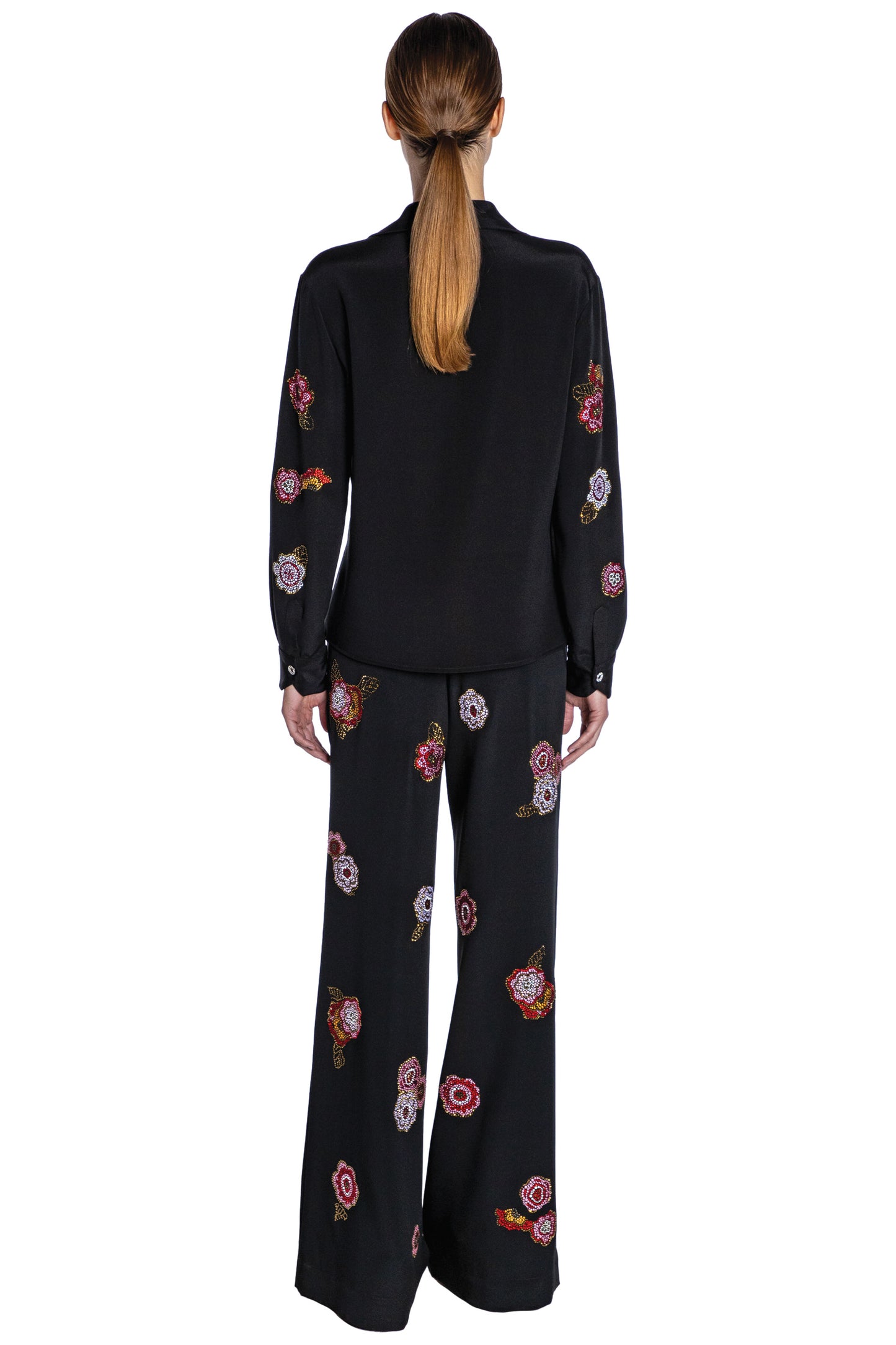 'BONSAI COLLAGE' PJ BLOUSE - - Libertine