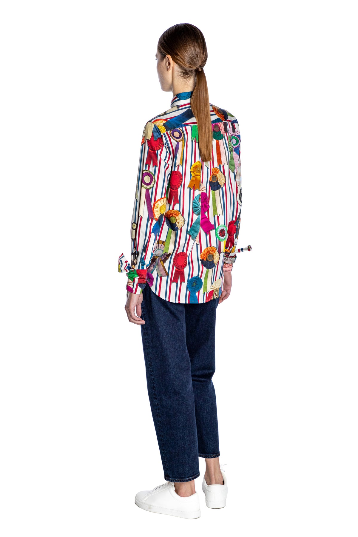'FIRST PLACE' RUFFLE CLASSIC SHIRT - - Libertine