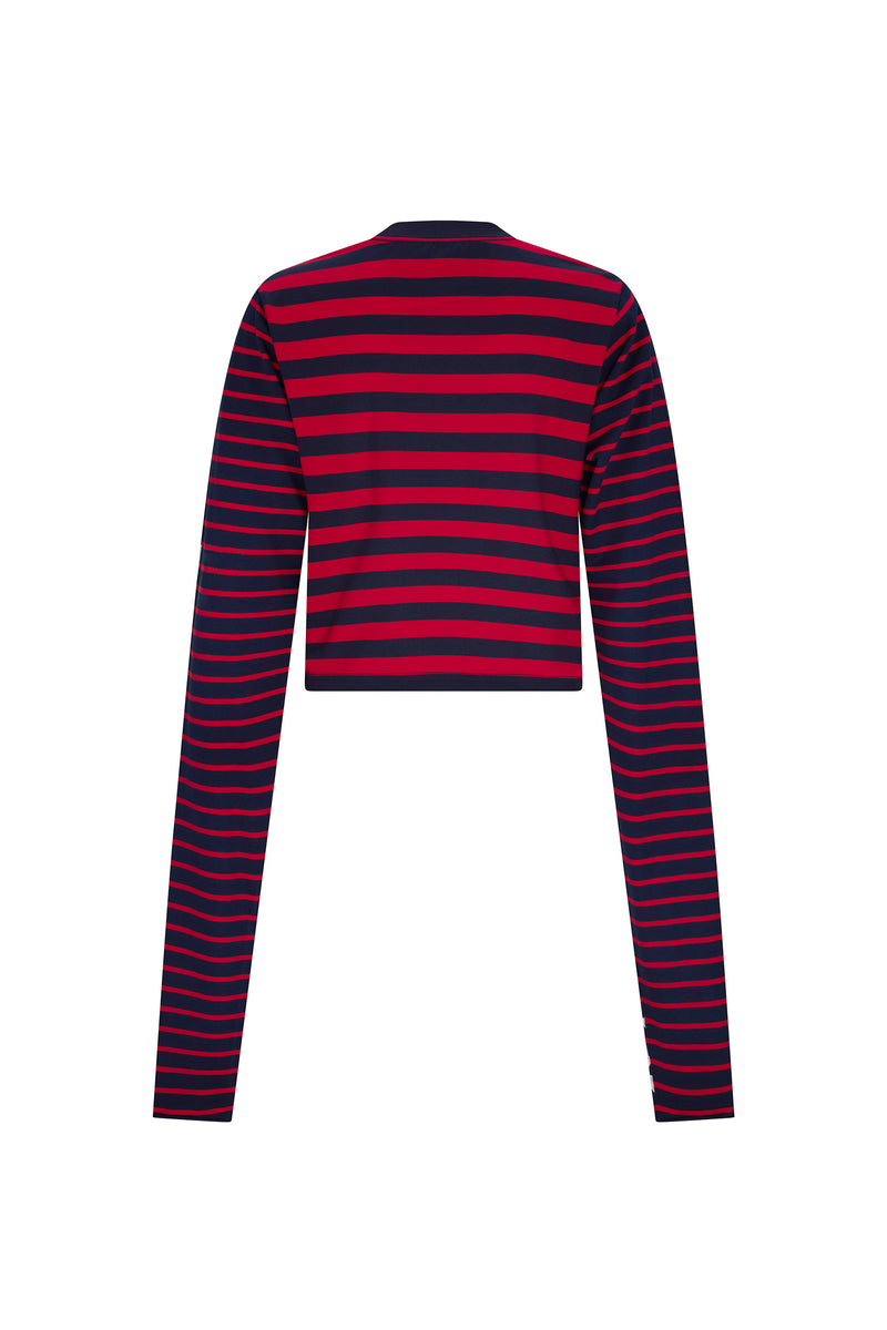'SKULL N BONES' LONGEST SLEEVE T SHIRT - - Libertine