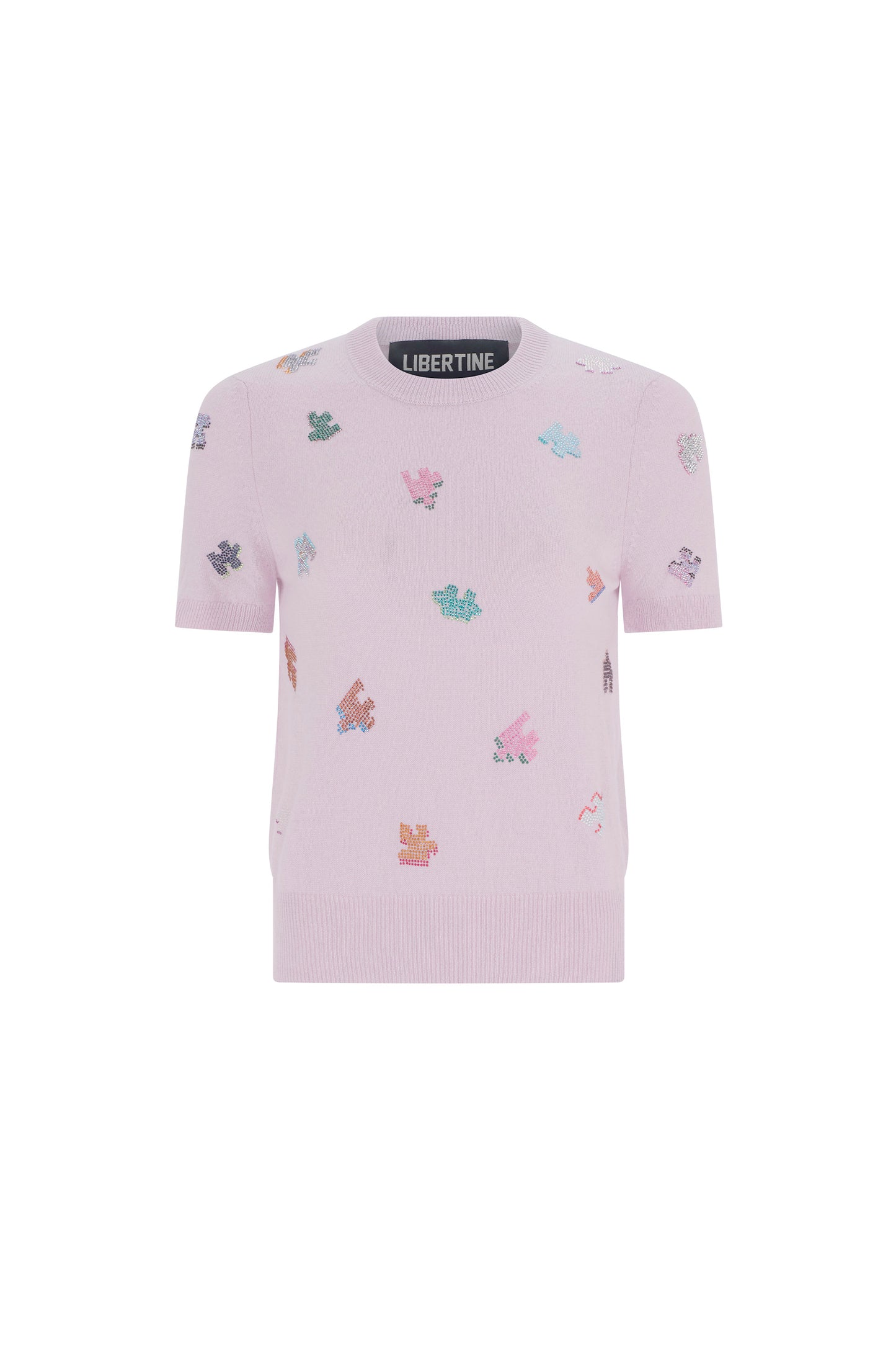 'PUZZLE PIECES' SHORT SLEEVE PULLOVER - - Libertine