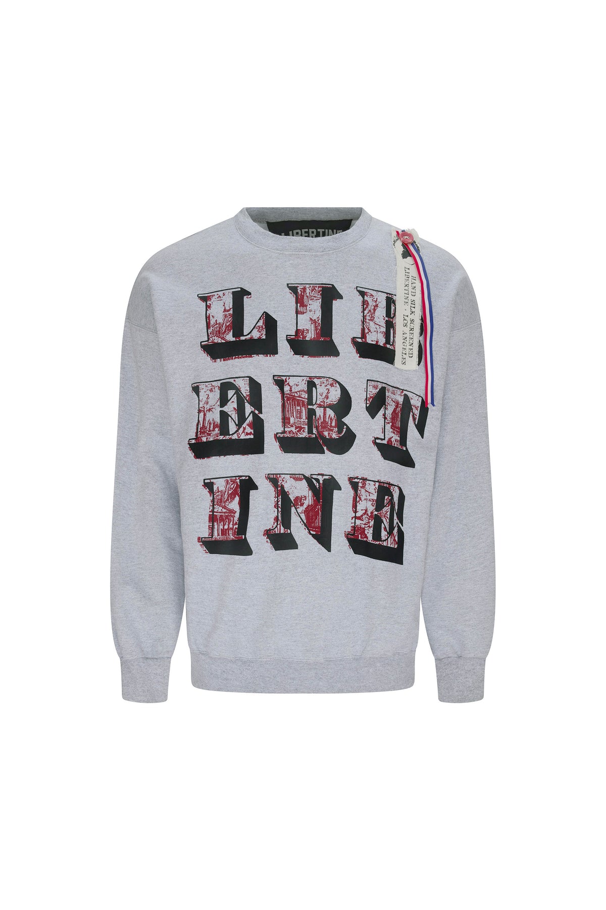 'Toile De Nantes Libertine' Pullover Sweatshirt - SWEATSHIRTS - Libertine