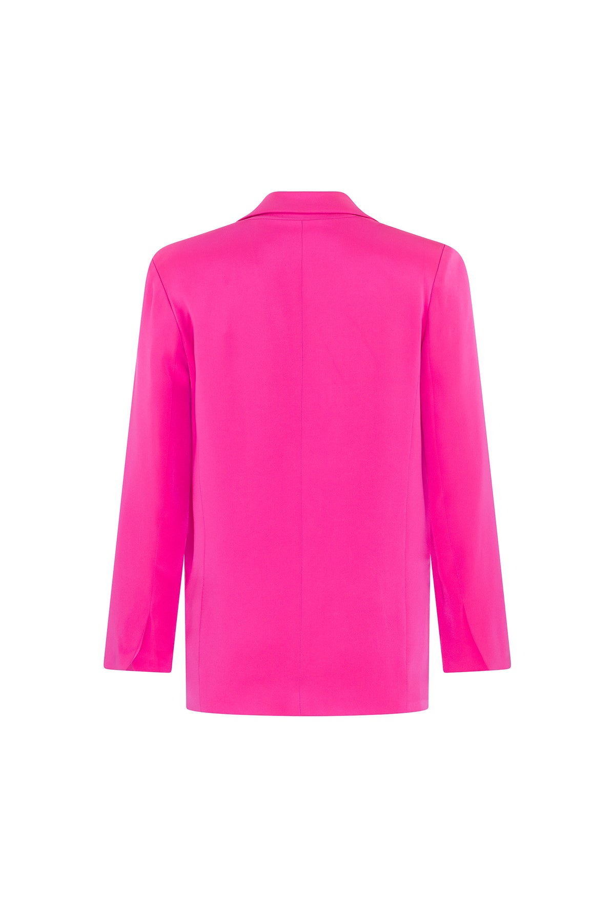 'OVERSATURATED SILKS' PINK LONG JACKET - BLAZERS - Libertine