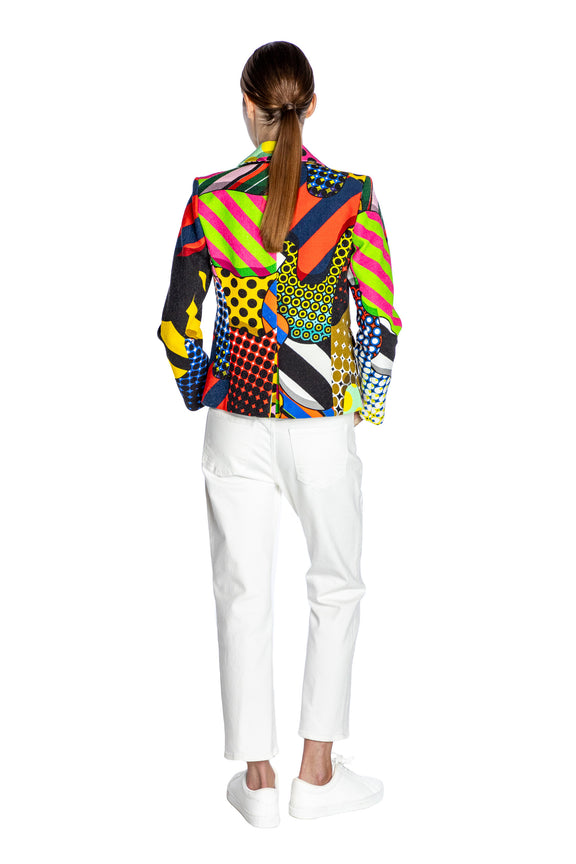 'ROY' L/S SHORT JACKET - BLAZERS - Libertine