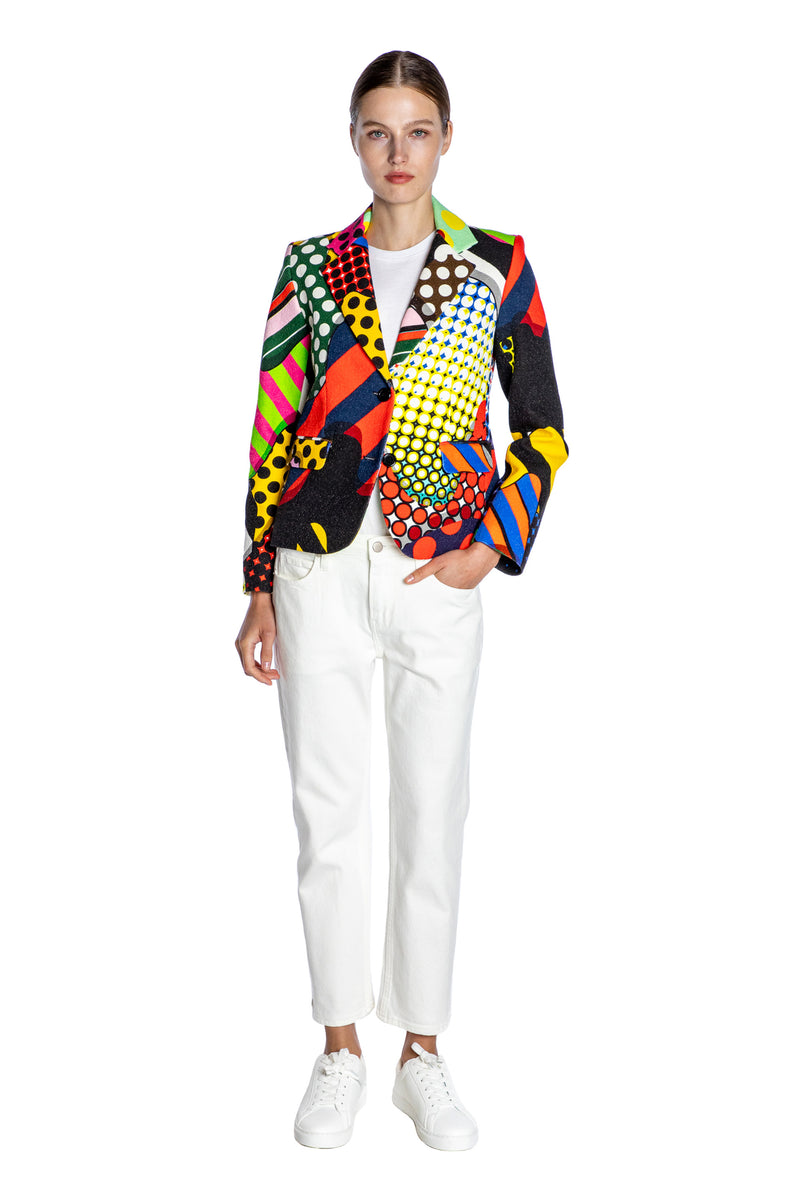 'ROY' L/S SHORT JACKET - BLAZERS - Libertine