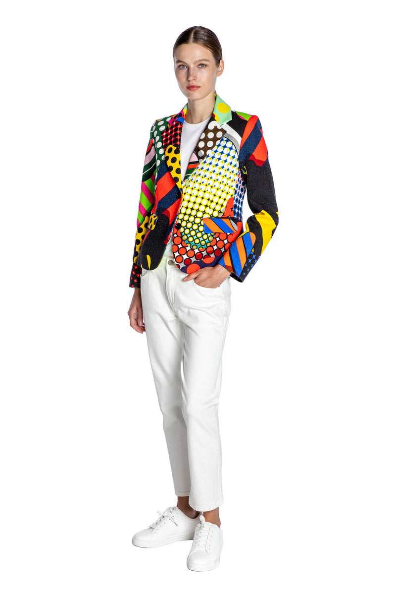 'ROY' L/S SHORT JACKET - BLAZERS - Libertine