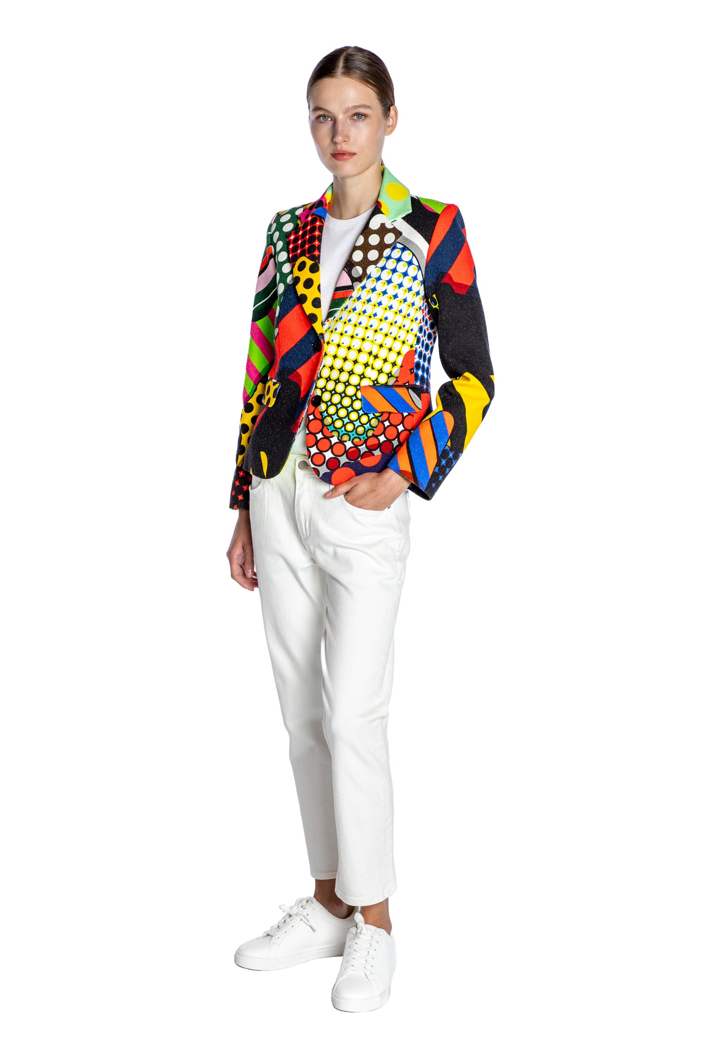 'ROY' L/S SHORT JACKET - BLAZERS - Libertine