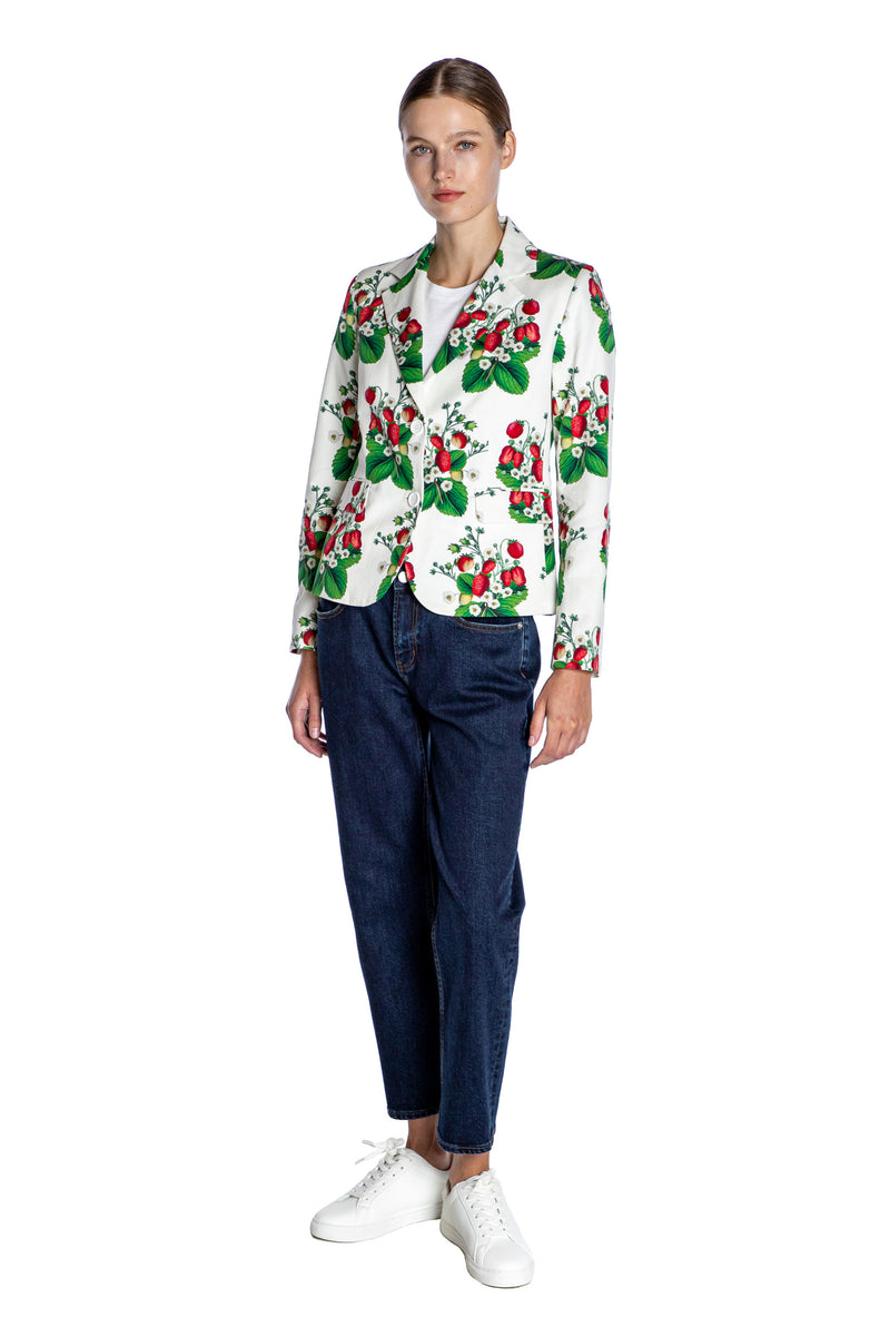 'STRAWBERRY FIELDS' L/S SHORT JACKET - BLAZERS - Libertine