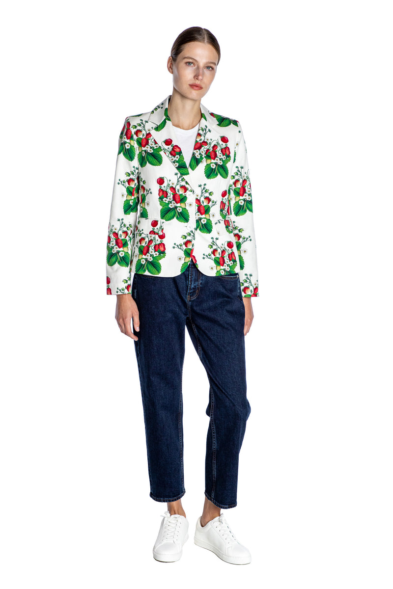 'STRAWBERRY FIELDS' L/S SHORT JACKET - BLAZERS - Libertine