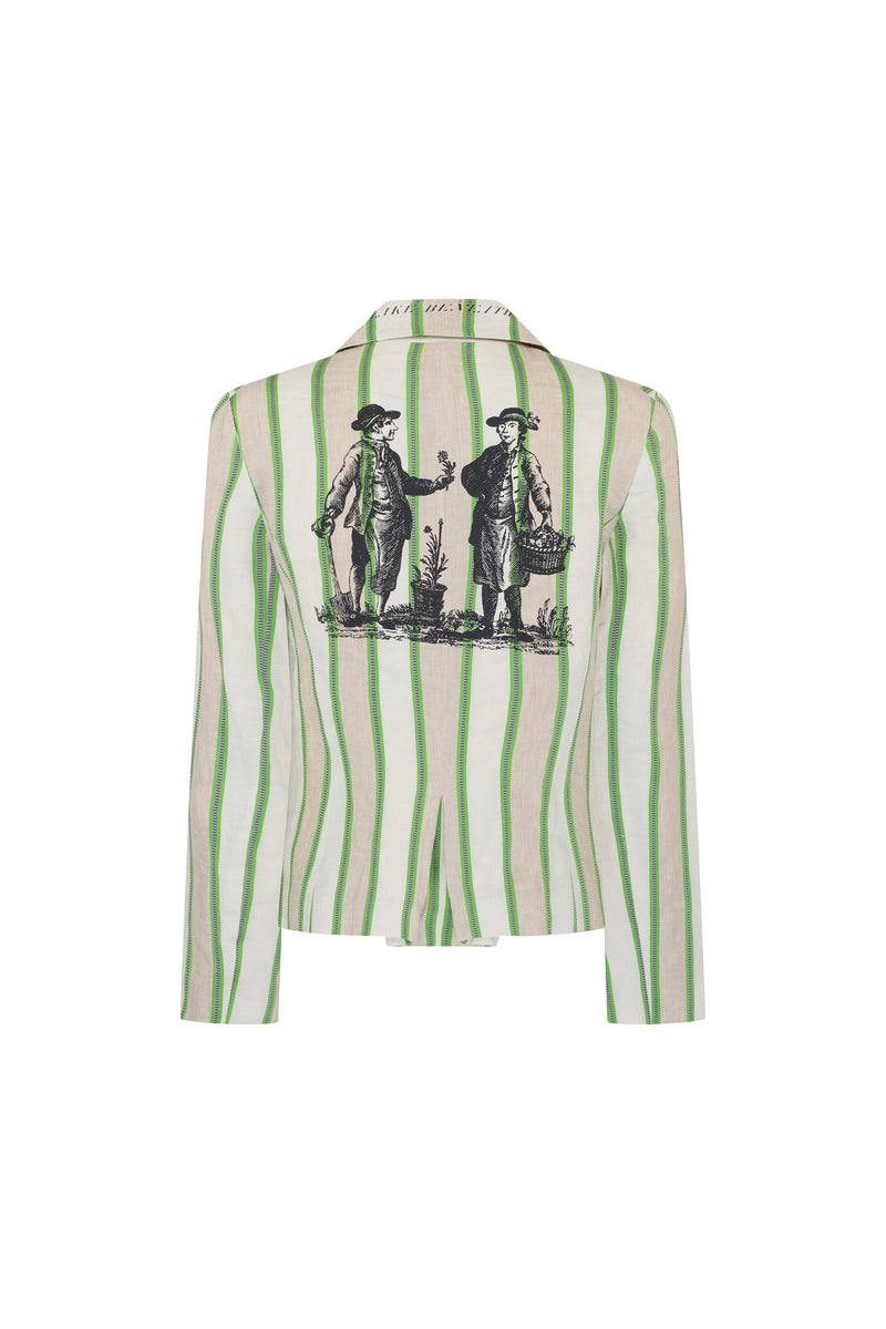 'GARDENER'S' L/S SHORT JACKET - BLAZERS - Libertine