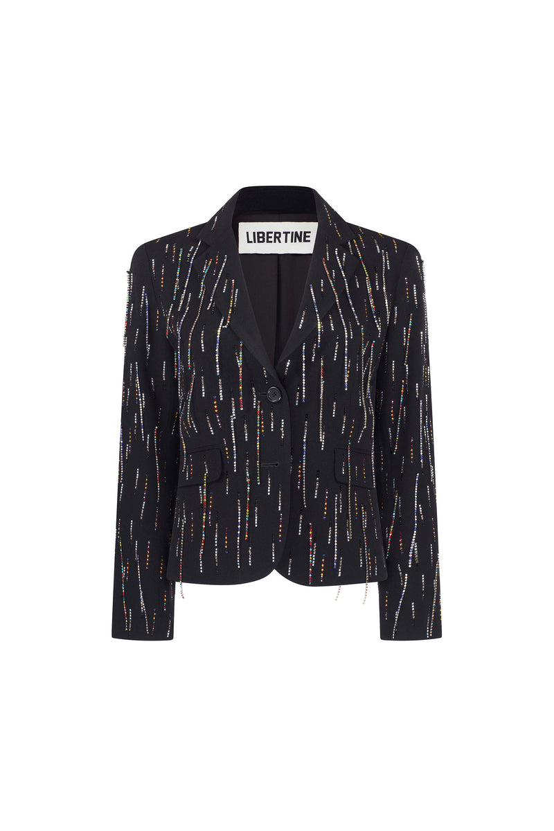 'DRIP DRIP' L/S SHORT JACKET - BLAZERS - Libertine