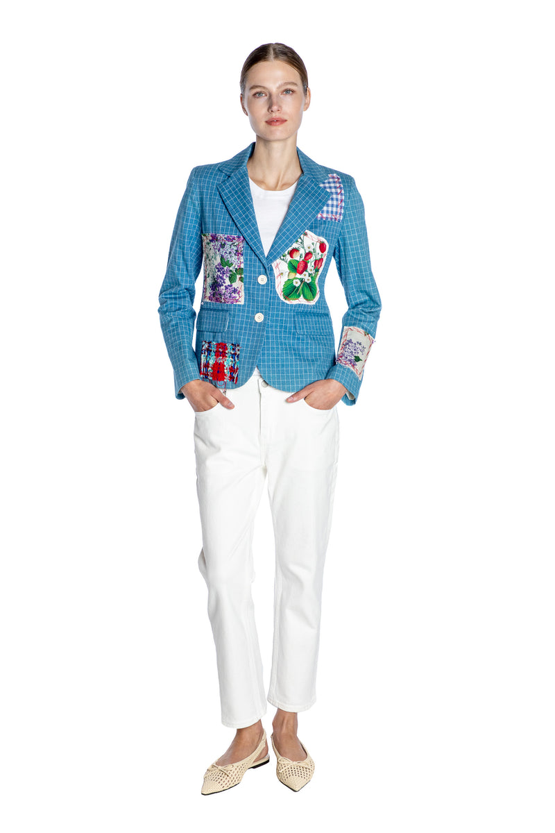 'GARDEN PATCHES' L/S SHORT JACKET - BLAZERS - Libertine