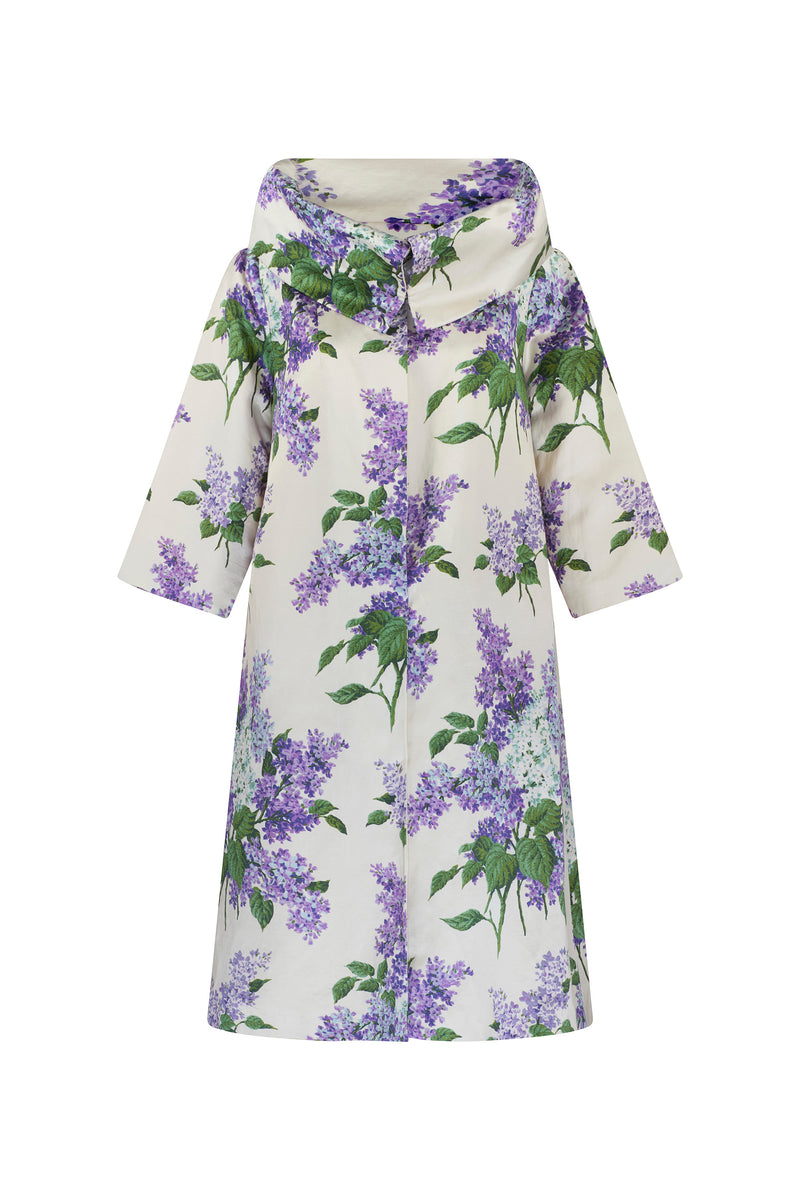 'LILAC GARDEN' JACKIE OPERA COAT - COATS - Libertine