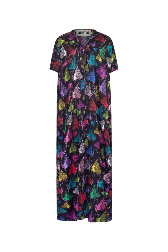 'MILLE PAPILLONS' KAFTAN SHAWL - ROBES - Libertine - Main image