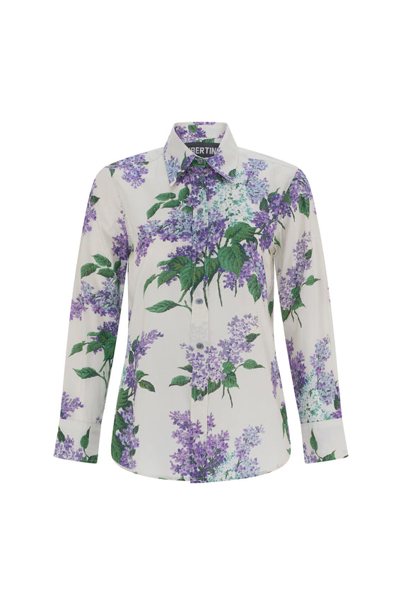 'LILAC GARDEN' NEW CLASSIC SHIRT - CLASSIC SHIRTS - Libertine - Main image