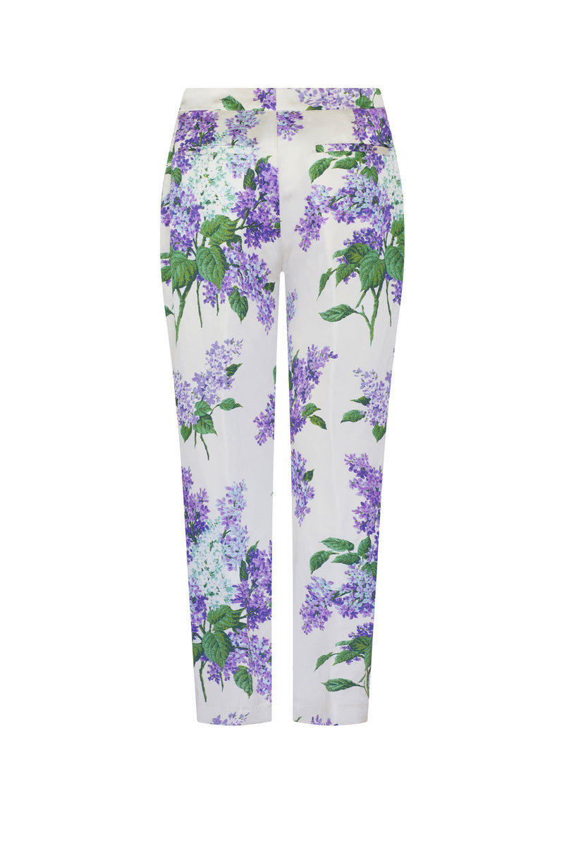 'LILAC GARDEN' SLIM TROUSER - PANTS - Libertine