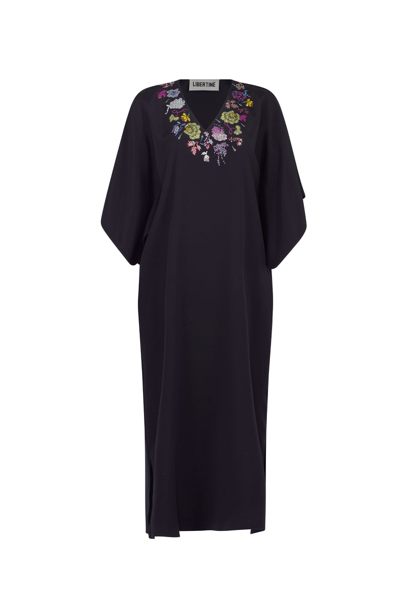'MILLE FLEUR' KAFTAN DRESS - DRESSES - Libertine