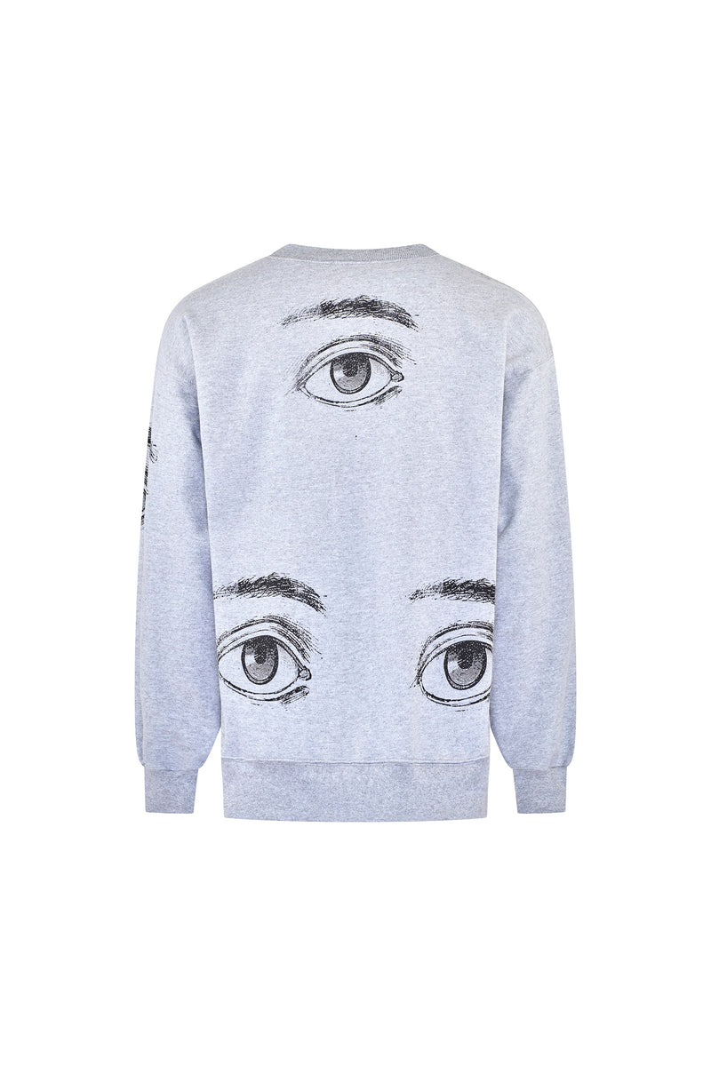 '2004 EYE REISSUE' CREWNECK SWEATSHIRT - T SHIRTS - Libertine