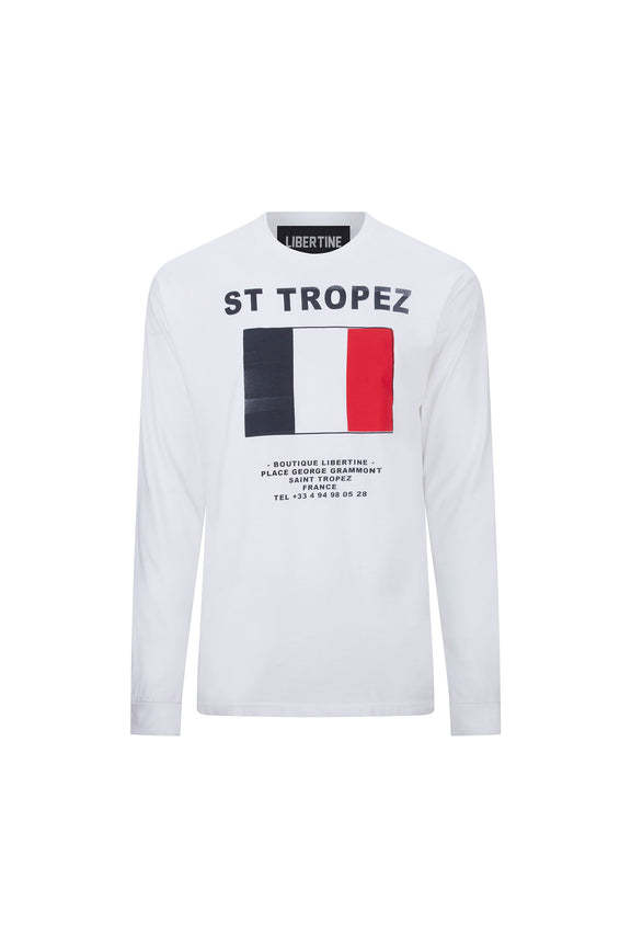 'ST TROPEZ' L/S T-SHIRT - T SHIRTS - Libertine